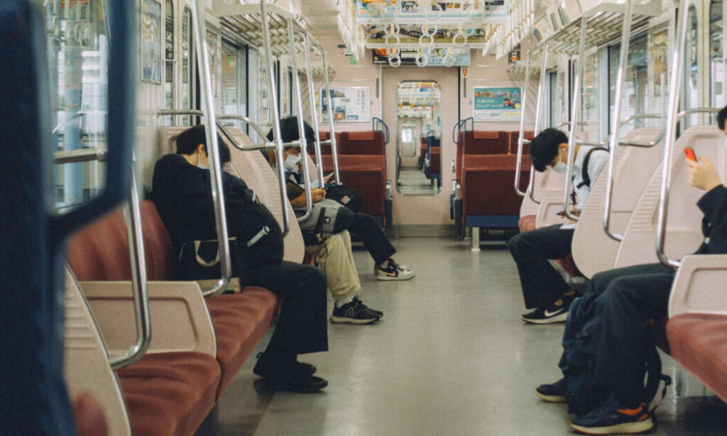 電車内の様子